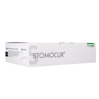 STOMOCUR Urostomiebeutel Safe medium konvex, mit Gürtelbefestigung, transparent, 10 Stück, M2 - Ø 10-40mm (ausschneidbar)