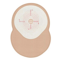 STOMOCUR Kolostomiebeutel Select large, plan, 30 Stück - Ø 40mm