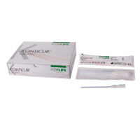 KONTICUR URCATH Einmalkatheter für Frauen, 12cm, 25 Stück - ab CH 10