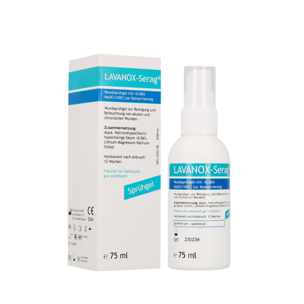 LAVANOX-Serag Wundsprühgel / Hydrogel - 75ml