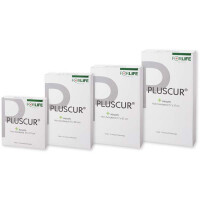 PLUSCUR Absorb non-bordered Wundauflage, 10 Stück - Verschiedene Maße