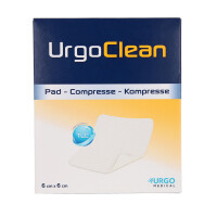 UrgoClean Kompressen, 10 Stück - 6x6cm