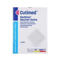 Cutimed Sorbion Sachet Extra Wundverband, 5 Stück - 10x10cm