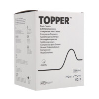 TOPPER Vlies-Schlitzkompressen, steril - Verschiedene Maße