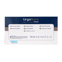 UrgoSorb Calciumalginat & Hydrokolloid - Tamponade, 5 Stück - 30cm