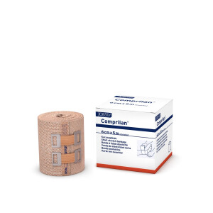 Comprilan elastische Binde, 10 Stück - 6cm x 5m