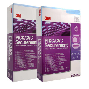 3M PICC/CVC Fixierplatte + Tegaderm I.V. Advanced, 20...