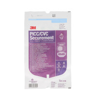 3M PICC/CVC Fixierplatte + Tegaderm I.V. Advanced, 20 Stück - 8,5x11,5cm