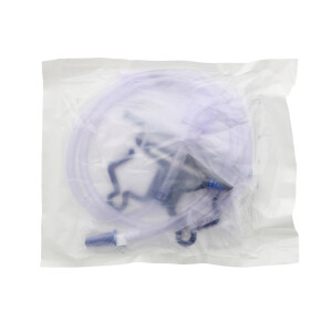 UROSID 2000S geschlossenes Urindrainagesystem, 2.000ml, steril, Kreuzventil waagrecht, nadelfrei - 120cm