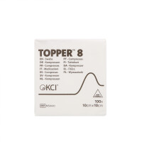 TOPPER 8 Vlieskompressen, unsteril, 100 Stück - 10x10cm