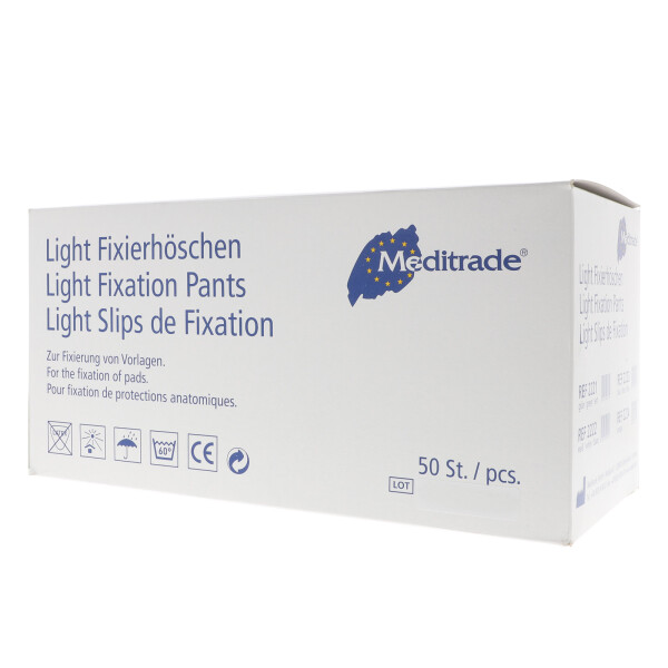 Meditrade Netzhose Light, ohne Beineinfassung, 50 Stück - Medium (Hüftumfang 80-110cm)