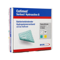 Cutimed Sorbact Hydroactive B, 12 Stück - verschiedene Maße