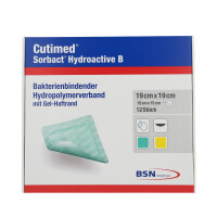 Cutimed Sorbact Hydroactive B, 12 Stück - 19x19cm