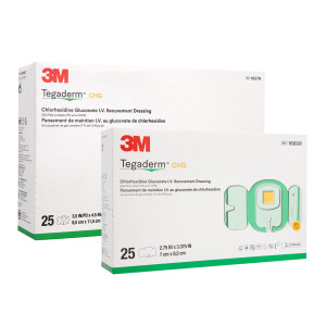 3M Tegaderm CHG Chlorhexidingluconat I.V. Fixierverband,...