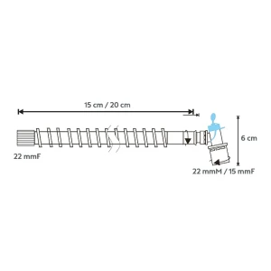 NOVO CM 20 Smoothbore S Tubusverlängerung 50 Stück - 20cm