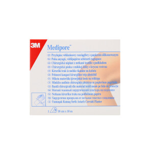 3M Medipore auf Liner Klebevlies auf Trägerpapier - 10cm x 10m