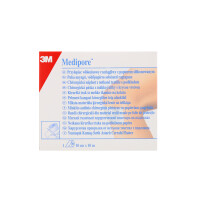 3M Medipore auf Liner Klebevlies auf Trägerpapier - 10cm x 10m