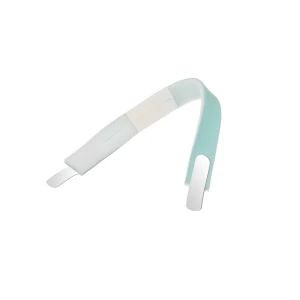 TuBo-Fix 1 zweiteilige Fixierung für Endotrachealtuben, mit Klettverschluss, 1 Klebestreifen eingeklebt, 40 Stück - 26 + 32,5cm