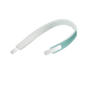 TuBo-Fix 1 zweiteilige Fixierung für Endotrachealtuben, mit Klettverschluss, 1 Klebestreifen eingeklebt, 40 Stück - 26 + 32,5cm