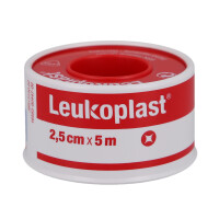 Leukoplast stark klebendes Fixierpflaster, 1 Stück - 2,5cm x 5m