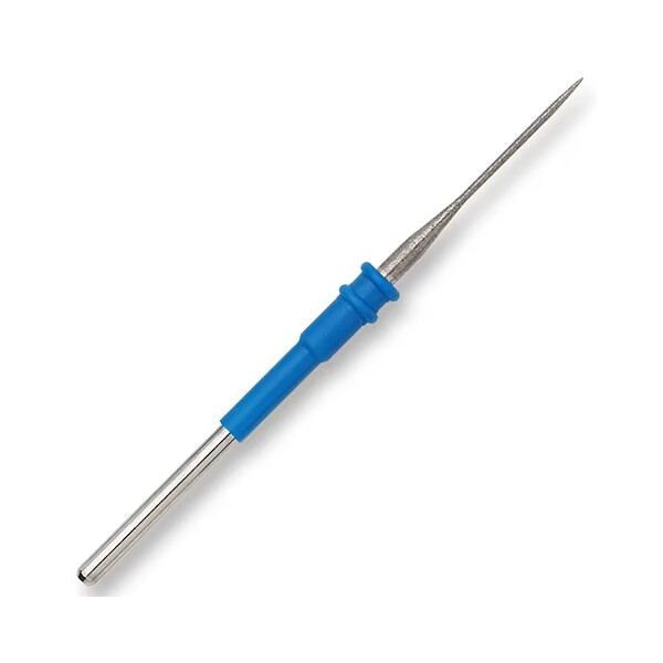 EDGE beschichtete sterile Einweg-Nadel-Elektrode, Schaftdurchmesser 2,4mm, aktive Länge 2,8cm, Länge ca. 7,2cm, Spitze 0,9mm, isoliert - 50 Stück