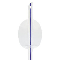 CARE FLOW Transurethraler 2-Wege Silikonkatheter mit Flötenspitze, 40cm, 10-30 ml Blockung, 1 Stück - ab CH 12