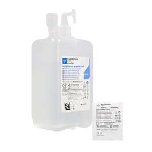 AQUAPAK vorgefüllter Sprudel-Luftbefeuchter mit Adapter - 10x650ml