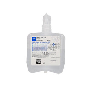 AQUAPAK vorgefüllter Sprudel-Luftbefeuchter mit Adapter - 20x340ml