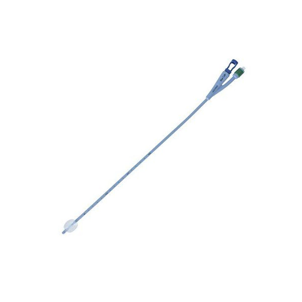 BLUECATH Suprapubischer 2-Wege integral Ballonkatheter mit Stopfen, 40cm, 5-10ml Blockung, 1 Stück - ab CH 12