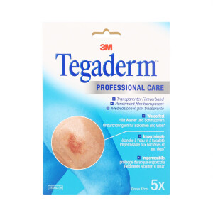 3M Tegaderm Film Transparentverband, 5 Stück - 10x12cm