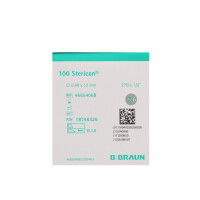 Sterican Standard-Einmalkanülen mit Luer-Lock Ansatz, 100 Stück - Gr. 1 = 20G x 1 1/2