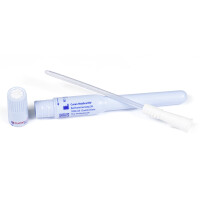 Curan Lady Kompakter ISK Einmalkatheter für Frauen mit Hydrogelbeschichtung, 8,5cm, 30 Stück, REF CURAN-CL12 - CH 12