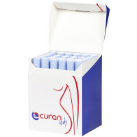 Curan Lady Kompakter ISK Einmalkatheter für Frauen mit Hydrogelbeschichtung, 8,5cm, 30 Stück, REF CURAN-CL12 - CH 12