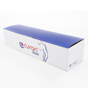 Curan Man Kompakter ISK Einmalkatheter für Männer mit Hydrogelbeschichtung, 30cm, 30 Stück, REF CURAN-CM16 - CH 16