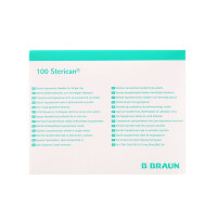 Sterican Insulinkanülen mit Luer-Lock Ansatz zur Insulininjektion, 100 Stück - 30G x 1/2