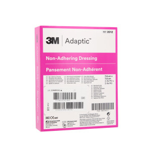 3M Adaptic non-adhering dressing feuchte Wundauflage, 50 Stück - 7,6x7,6cm