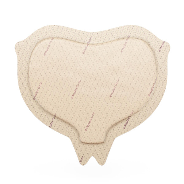 Mepilex Border Sacrum Schaumverband, 5 Stück - 22x25cm