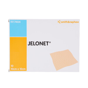 JELONET Paraffingaze, steril, 10 Stück -10x10cm