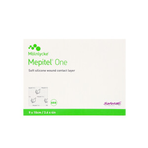 Mepitel One Silikon Netzverband, 5 Stück - 9x10cm