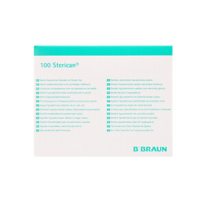 Sterican Insulinkanülen mit Luer-Lock Ansatz zur Insulininjektion, 100 Stück - 27G x 1/2