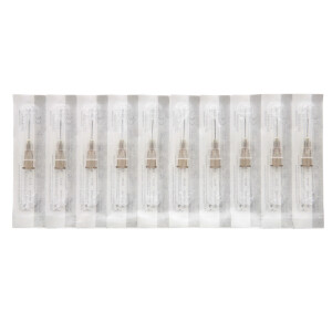 Sterican Insulinkanülen mit Luer-Lock Ansatz zur Insulininjektion, 100 Stück - 27G x 1/2