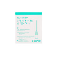 Sterican Insulinkanülen mit Luer-Lock Ansatz zur Insulininjektion, 100 Stück - 27G x 1/2