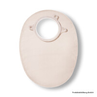 Natura+ geschlossener Beutel, mit Gürtelbefestigung, 560ml, transparent, 30 Stück - RR 70mm