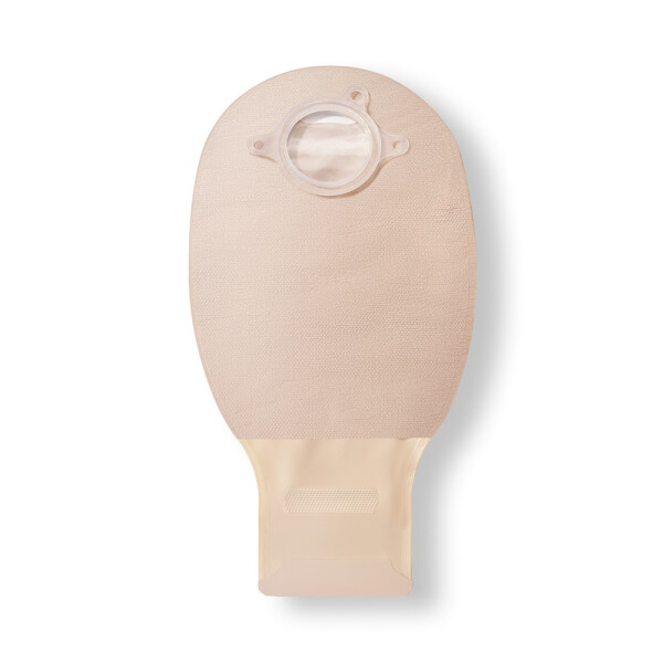 Natura+ Ausstreifbeutel mit InvisiClose-Verschluss, Standard, mit Gürtelbefestigung, Aktivkohlefilter, beige, 10 Stück - RR 57mm