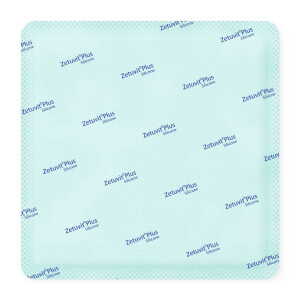 Zetuvit Plus Silicone, 10 Stück - 8x8cm