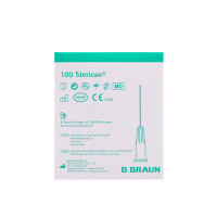 Sterican Insulinkanülen mit Luer-Lock Ansatz zur Insulininjektion, 100 Stück - 26G x 1/2