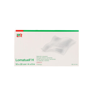 Lomatuell H Salbentüll, 10 Stück - 10x20cm