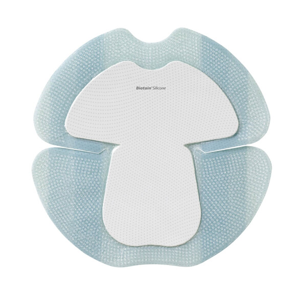 Biatain Silicone Polyurethan-Schaumverband, 10 Stück - 10x10cm