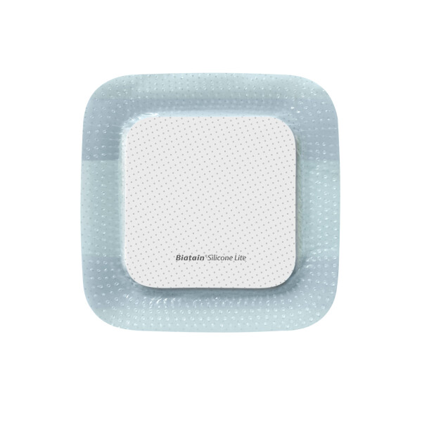 Biatain Silicone Lite Schaumverband, 10 Stück - 10x10cm