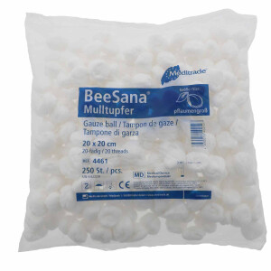 BeeSana Mulltupfer unsteril 250 Stück...